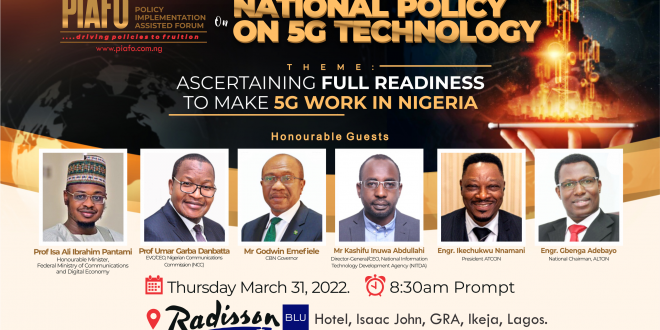 Pantami, Danbatta, Emefiele Headline Forum on Nigeria’s 5G Plan