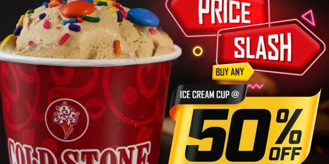 Relish in Cold Stone’s Biggest Ever Black Friday 50% Deal!!