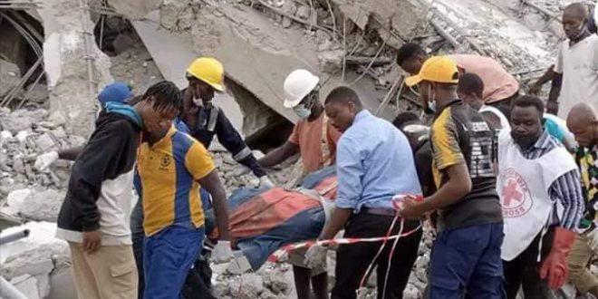 Sanwoolu Release Helpline Number for Distress Family of 21 Storey Building Collapse