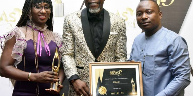 SERAS AWARDS 2021: 9mobile Bags Africa Prize for Innovation