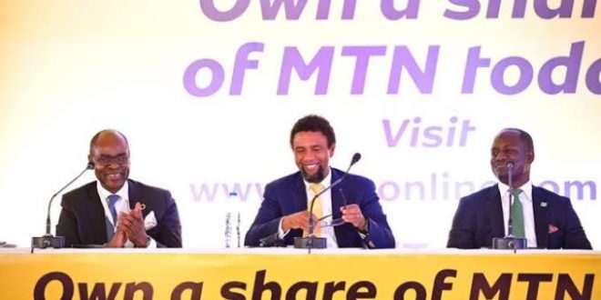 MTN Shares Oversubscribed by 139.47%