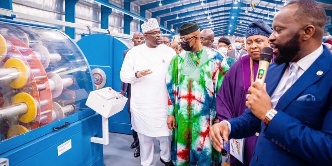 Nigeria Inaugurates First Fibre Optic Cable Factory in West Africa