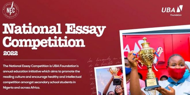 UBA Foundation Opens Portal for 2022 National Essay Competition