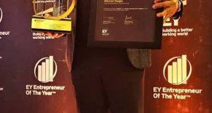 Mitchell Elegbe Named Entrepreneur of the Year (West Africa) by Ernst and Young