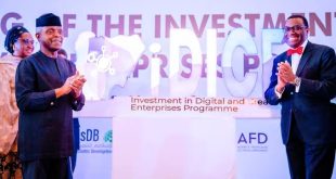 i-DICE: Osinbajo Launches $600 Million Technology Fund for Nigerian Youths
